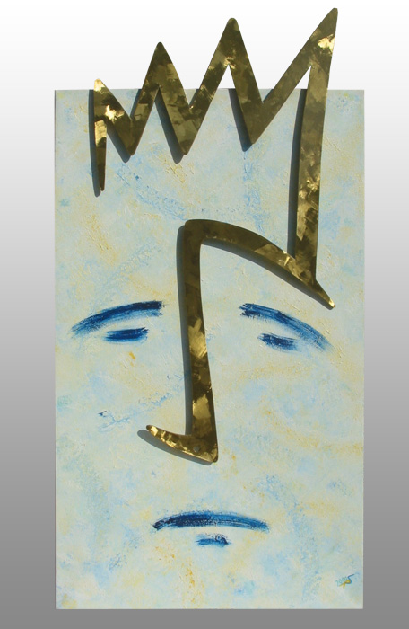 'Königin' - verkauft - Messing - 120 x 70 c